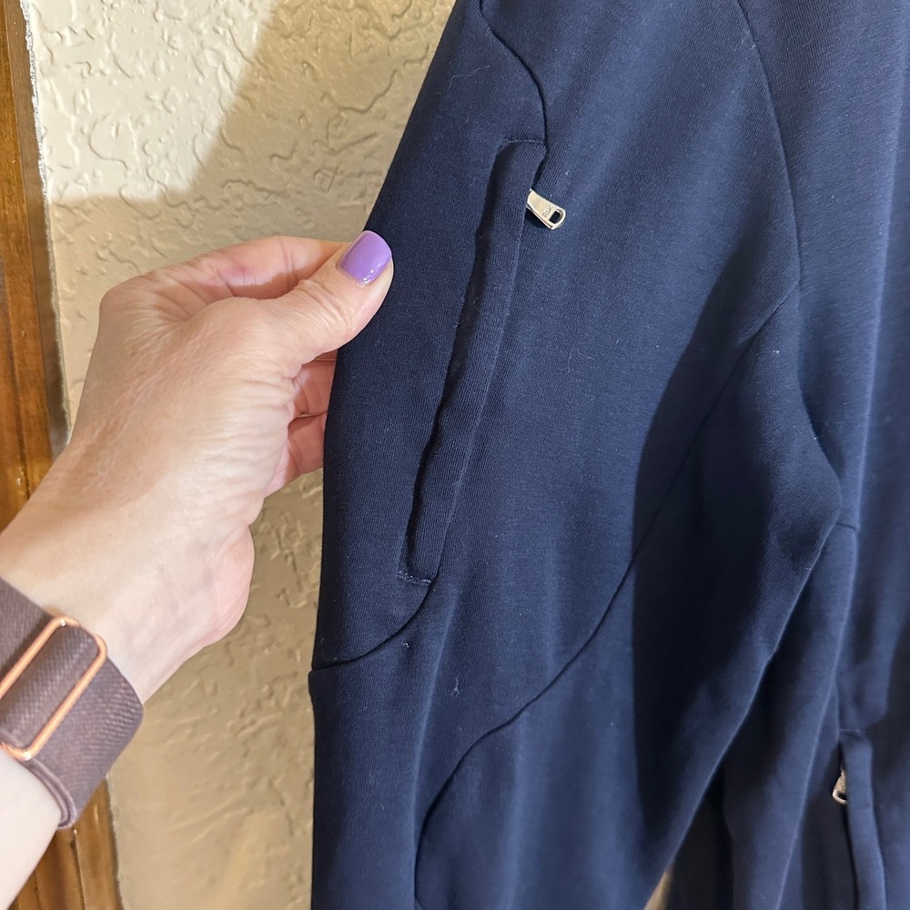 RLX Ralph Lauren Mens Navy Full Zip Up Track Jacket‎ Athletic Casual Size Large - Picture 7 of 11